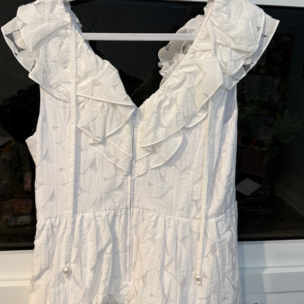 Lilly Pulitzer Ritamarie Ruffle Dress Resort White - Picture 4 of 6